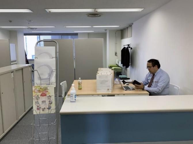 山口営業所受付
